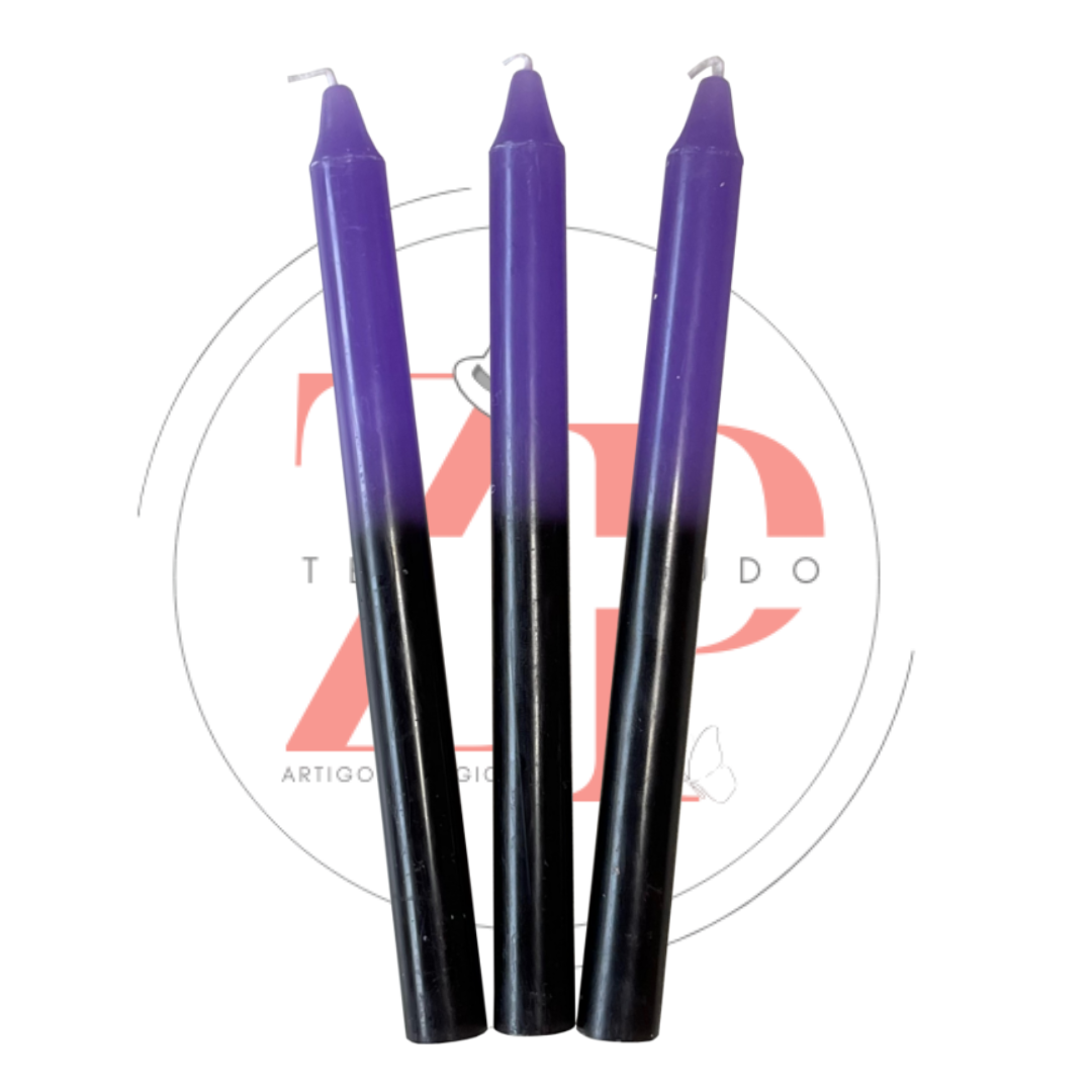 Velas Palito Bicolor Diversas Cores