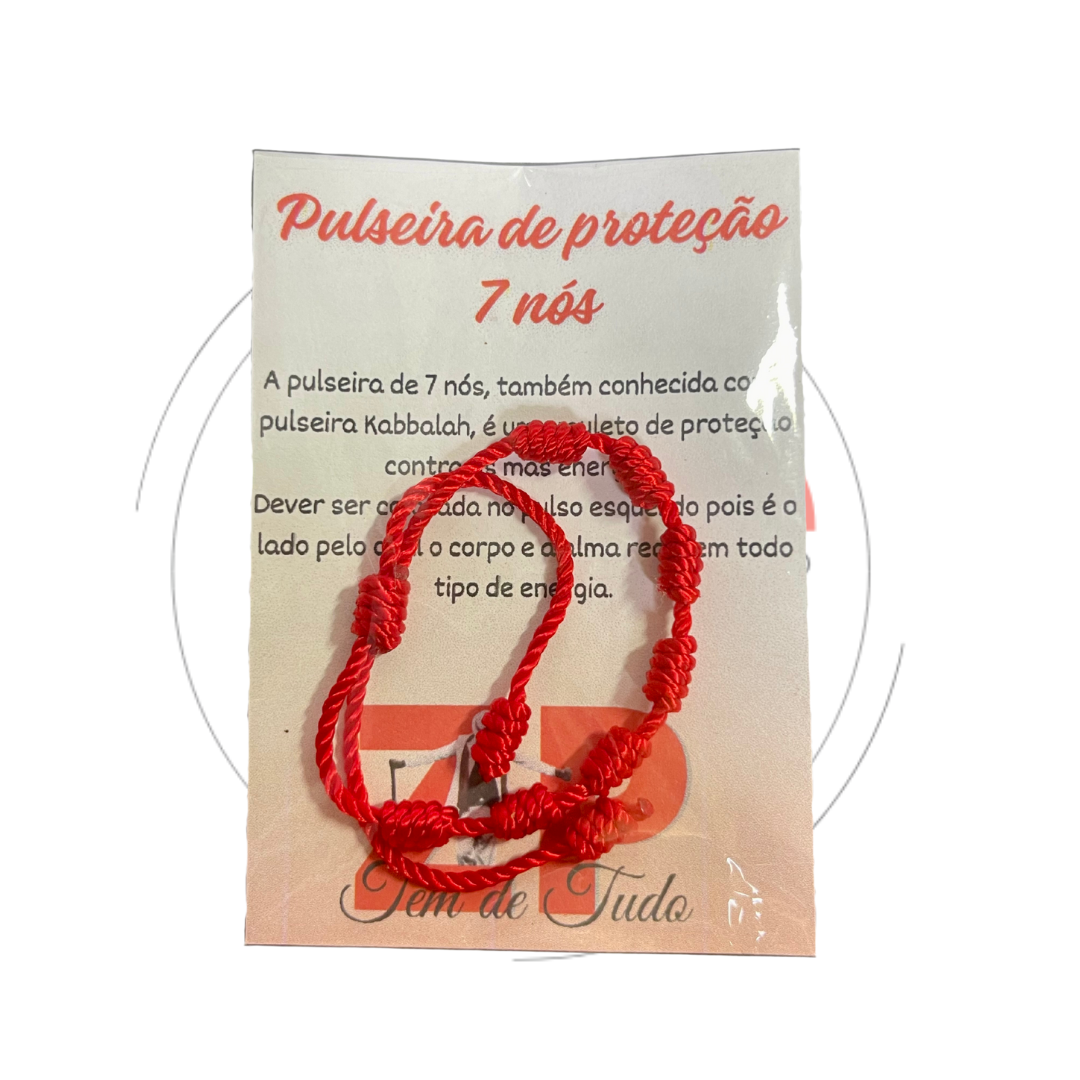 Pulseira 7 Nós de Proteção