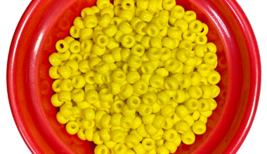 Miçangas 4mm Leitoso