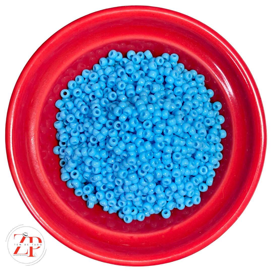 Miçangas 3mm Leitoso