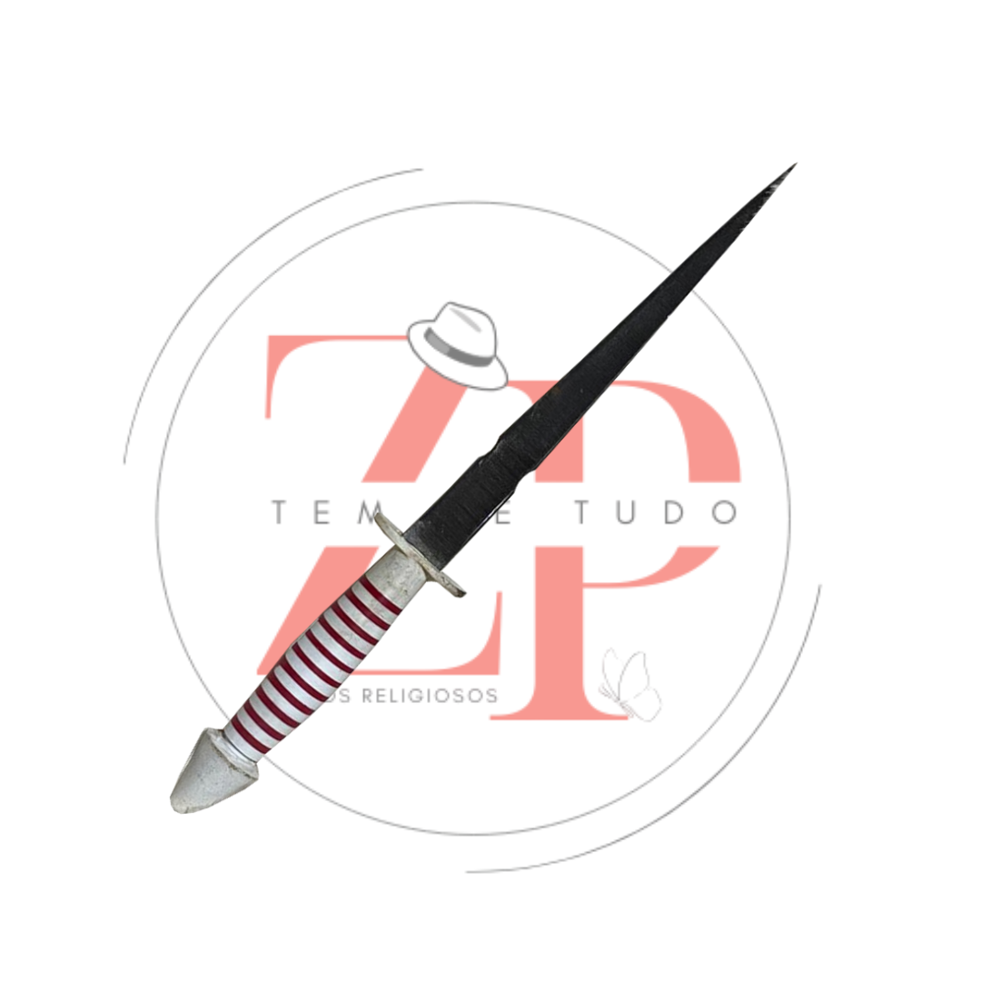 Punhal Branco e Vermelho