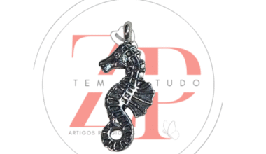 Pingente Cavalo Marinho