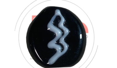 Firma Pastilha Preta Com Raio