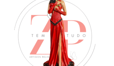 Pomba Gira em Resina