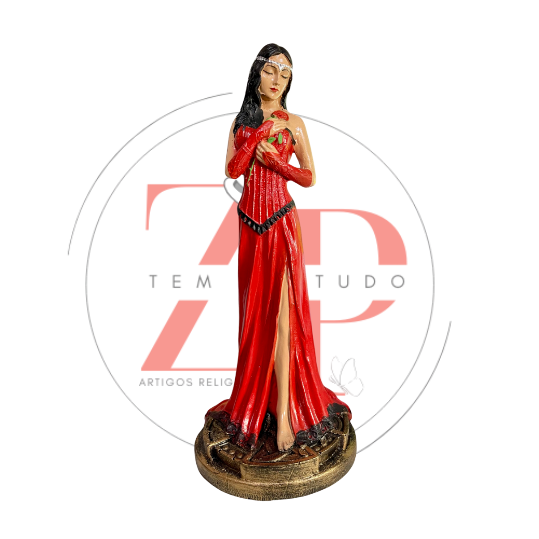 Pomba Gira em Resina