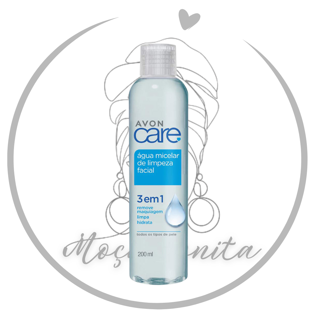Care Água Micelar de Limpeza Facial 3 em 1