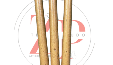 Vela Palito Dourada