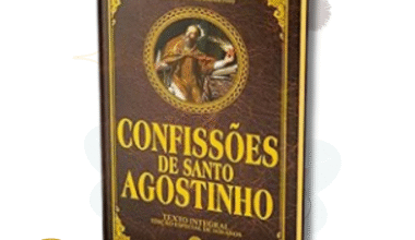 Confissões de Santo Agostinho - Edição de Luxo Almofadada