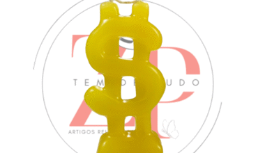 Vela Magia Cifrão Amarela