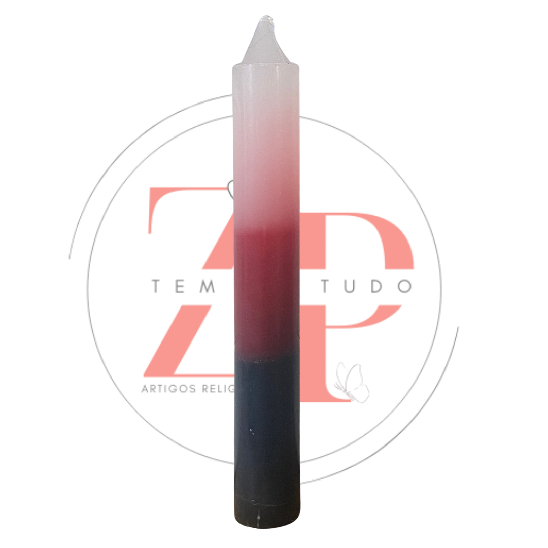 Vela 12 Horas Tricolor