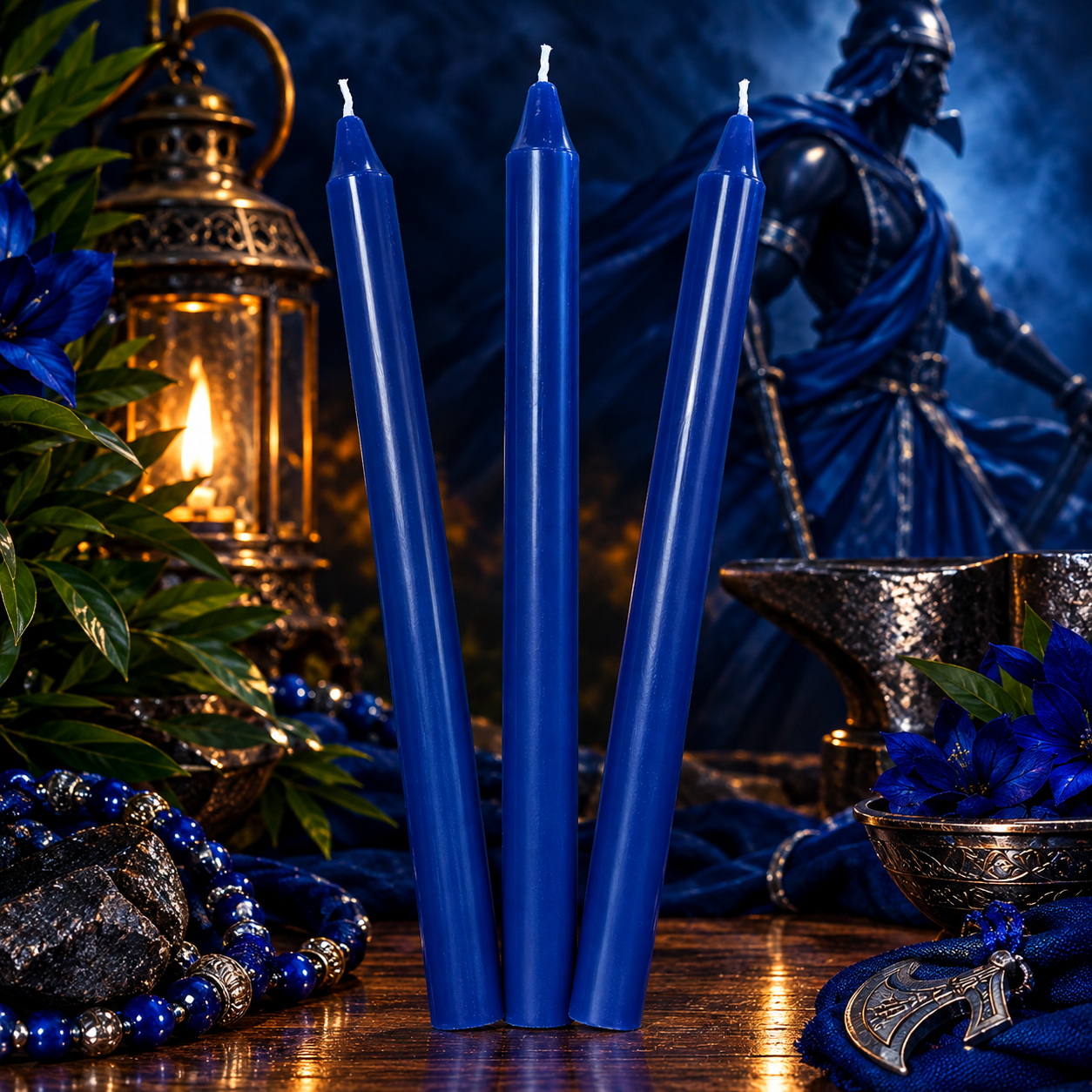 Vela Palito Azul Escuro - Imagem 3